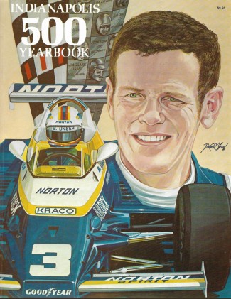 CARL HUNGNESS - THE INDIANAPOLIS 500 YEARBOOK 1981